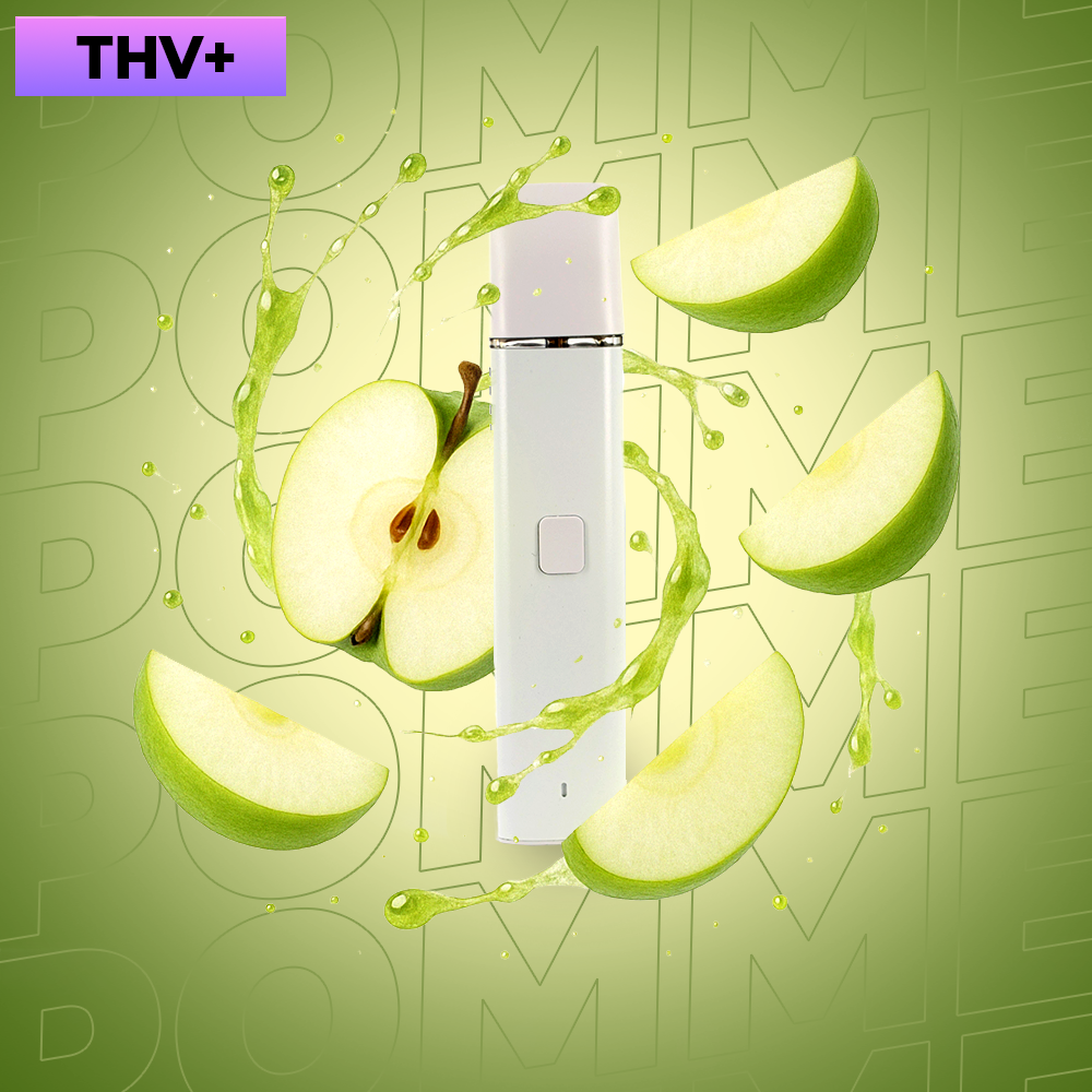 Puff Pomme Rechargeable | 90% THV+