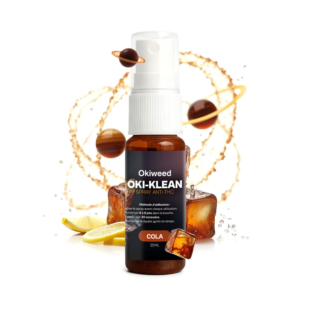 Spray anti-THC | Oki-Klean - Goût Cola