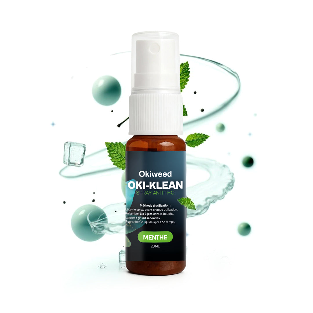 Spray anti-THC | Oki-Klean - Goût Menthe