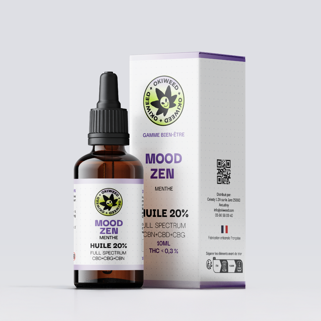 Huile CBD/CBN/CBG - Full Spectrum (20 %)