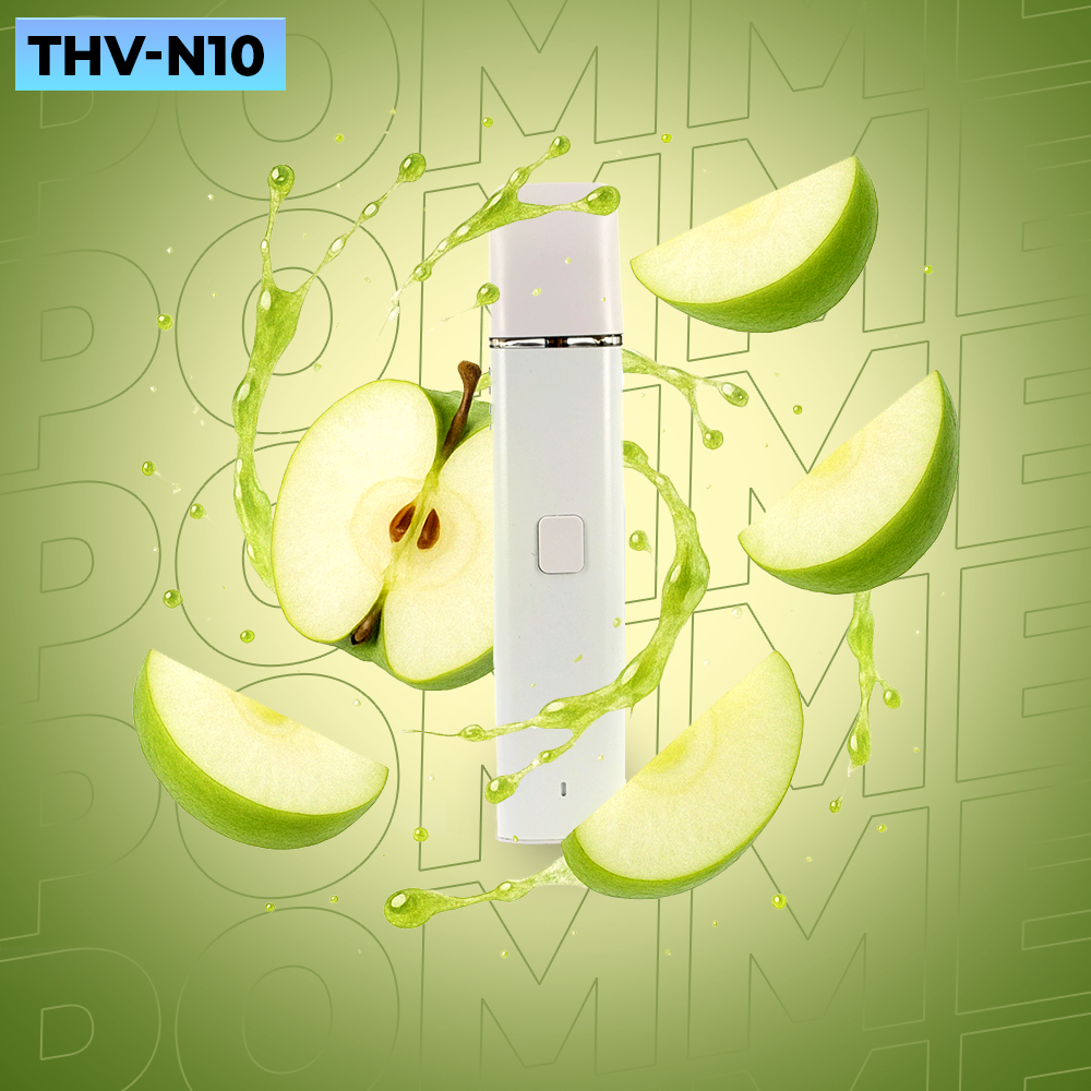 Puff Pomme Rechargeable | 90% THV-N10