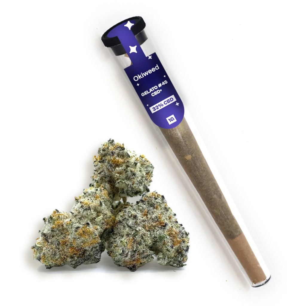 Pré Roll Gelato #45 | 32% CBD+ | Indoor