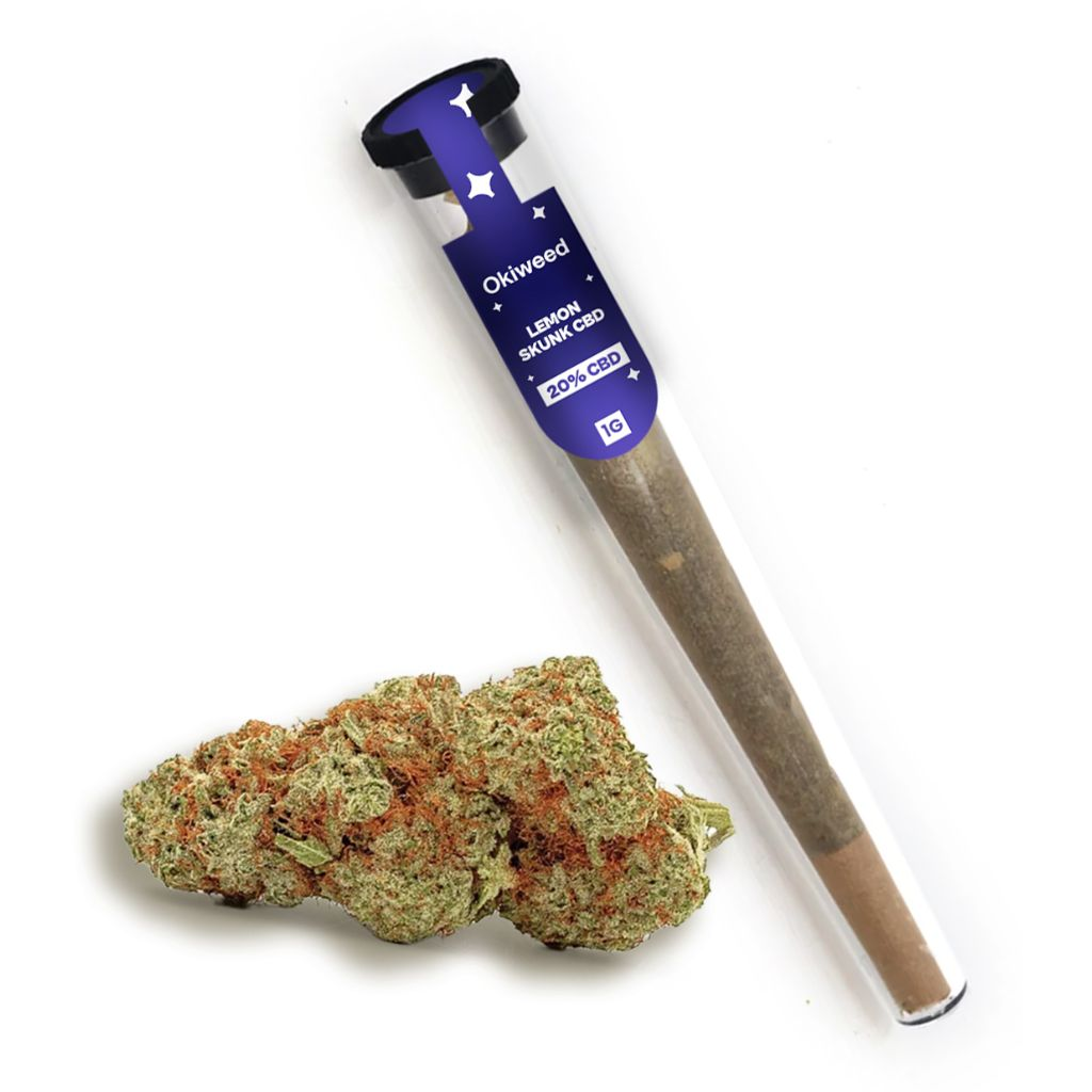 Pré Roll Lemon Skunk | 20% CBD | Indoor