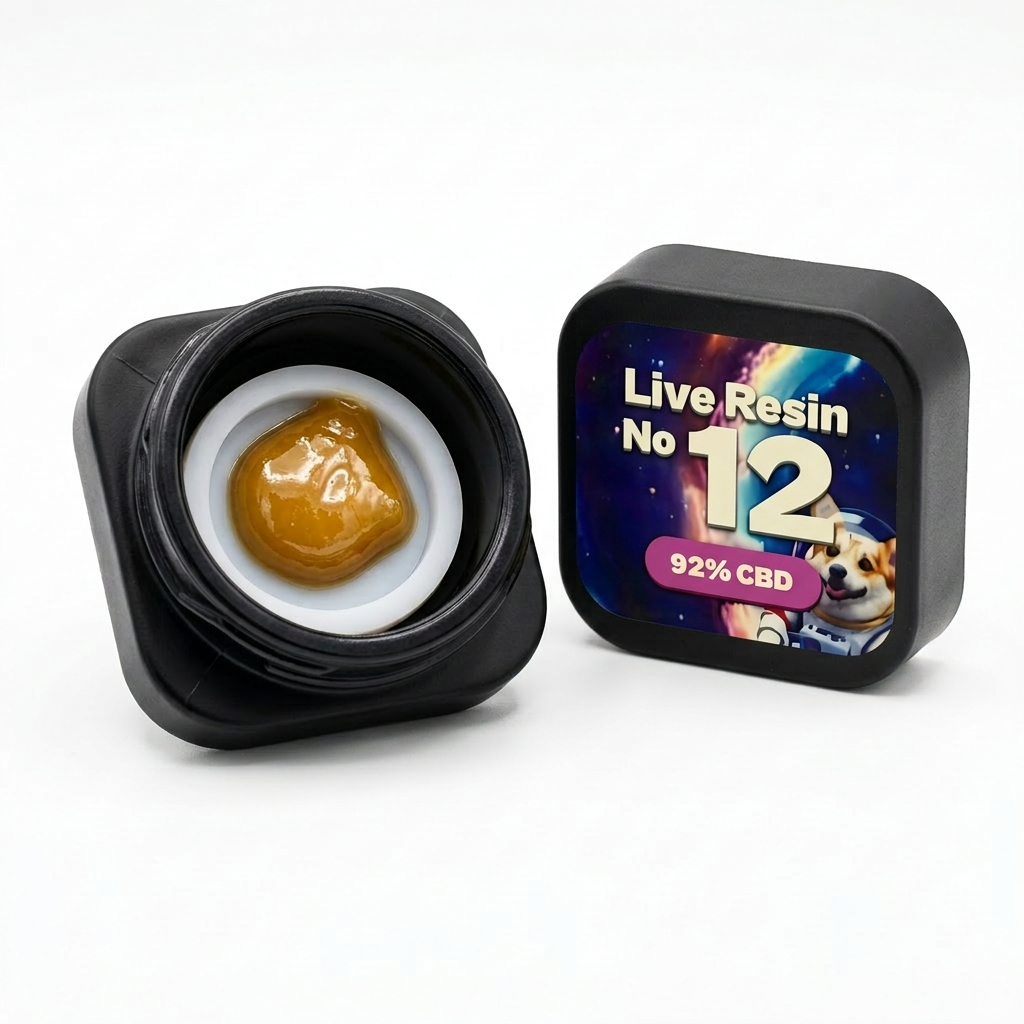 Live Resin – No.12 - 91 % CBD