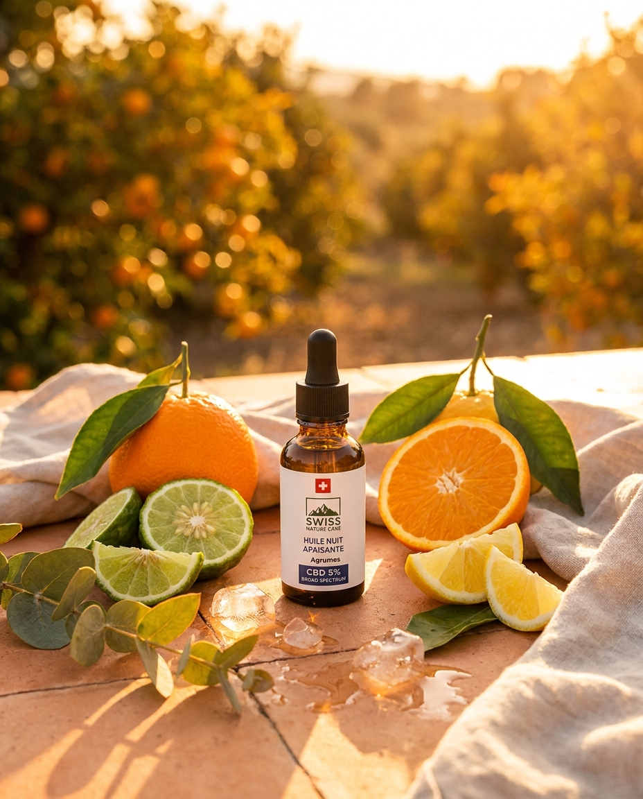 Huile CBD Nuit - Swiss Nature Care (5%)