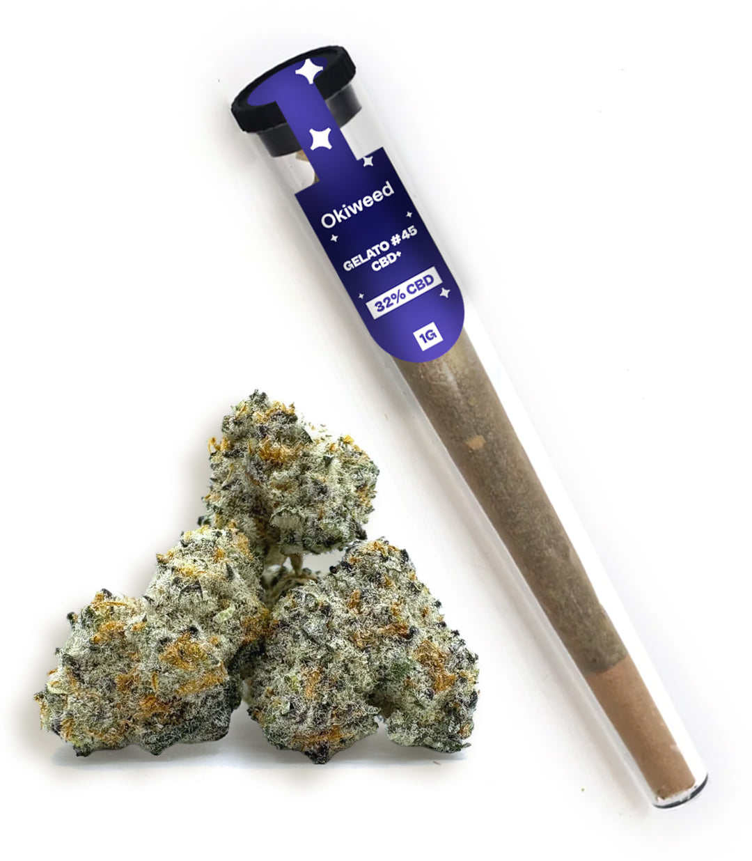 Pré Roll Gelato #45 | 32% CBD+ | Indoor